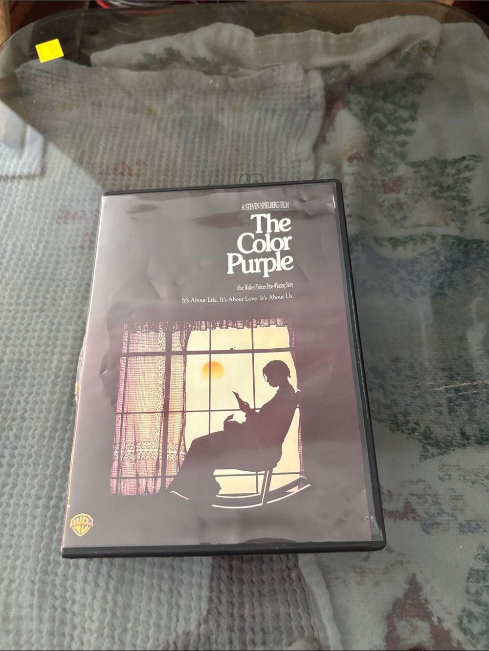 Warner Bros. The Color Purple VHS — Purple and Black Cover Art